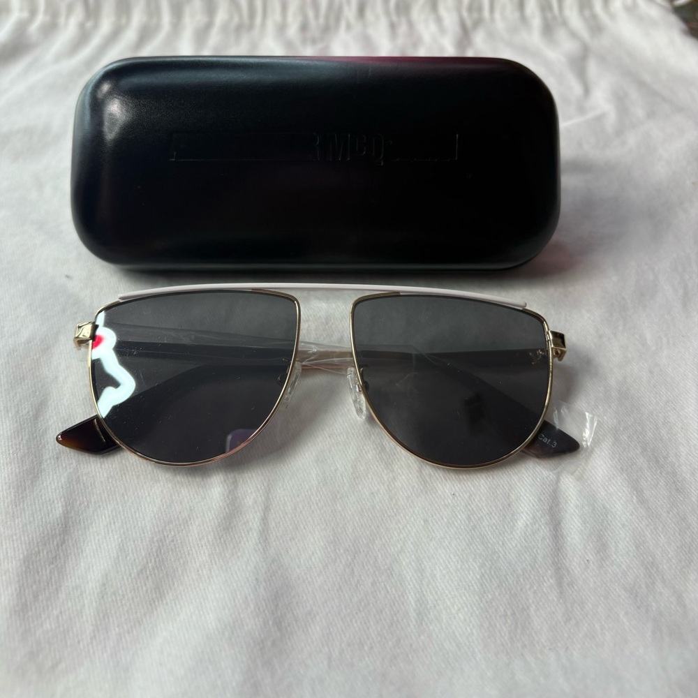 MCQ Black Sunglasses with Case